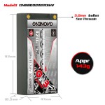GNB GAONENG HV 8000MAH 1S 3.8V 120C 5mm Bullet See Through Hard Case RC LiPo Battery Racing Single Pack LiHV High Voltage